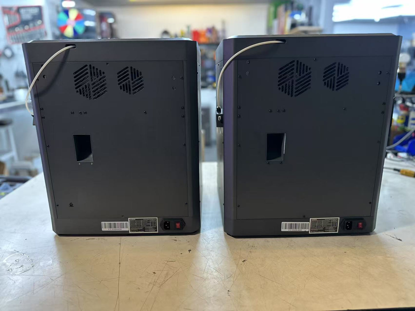 Lot of 2-Pack Fix-up Projects Elegoo Centauri (Carbon) Series FDM 3D printers