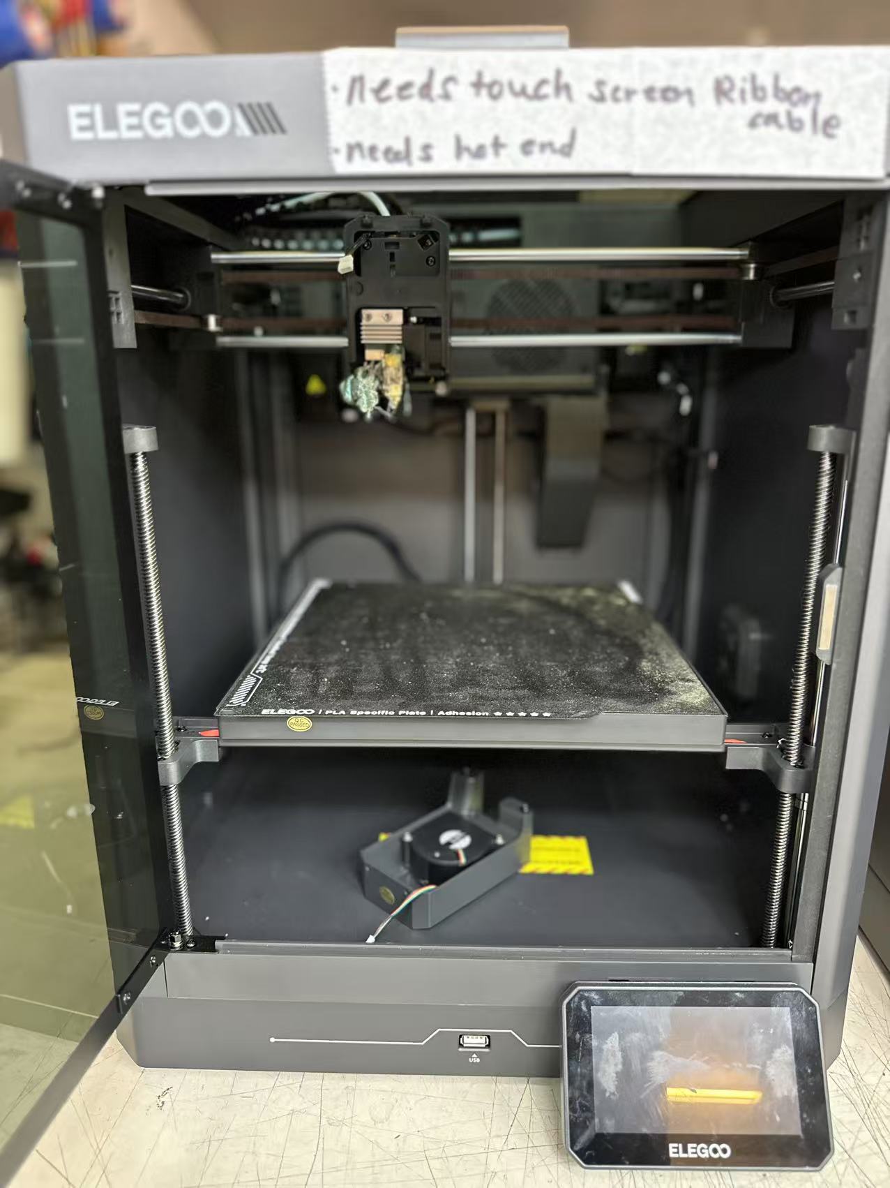 Lot of 2-Pack Fix-up Projects Elegoo Centauri (Carbon) Series FDM 3D printers