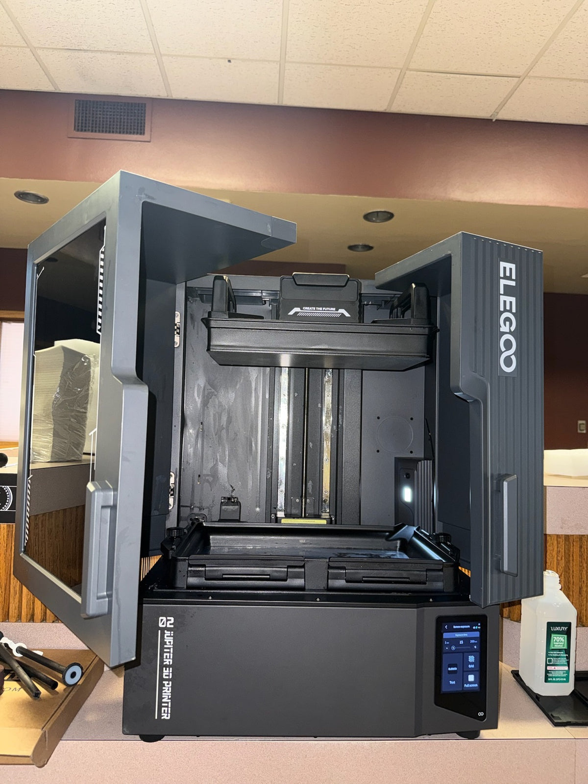 ELEGOO JUPITER SE 12.8" 6K MONO MSLA 3D PRINTER Auto Resin Feeding