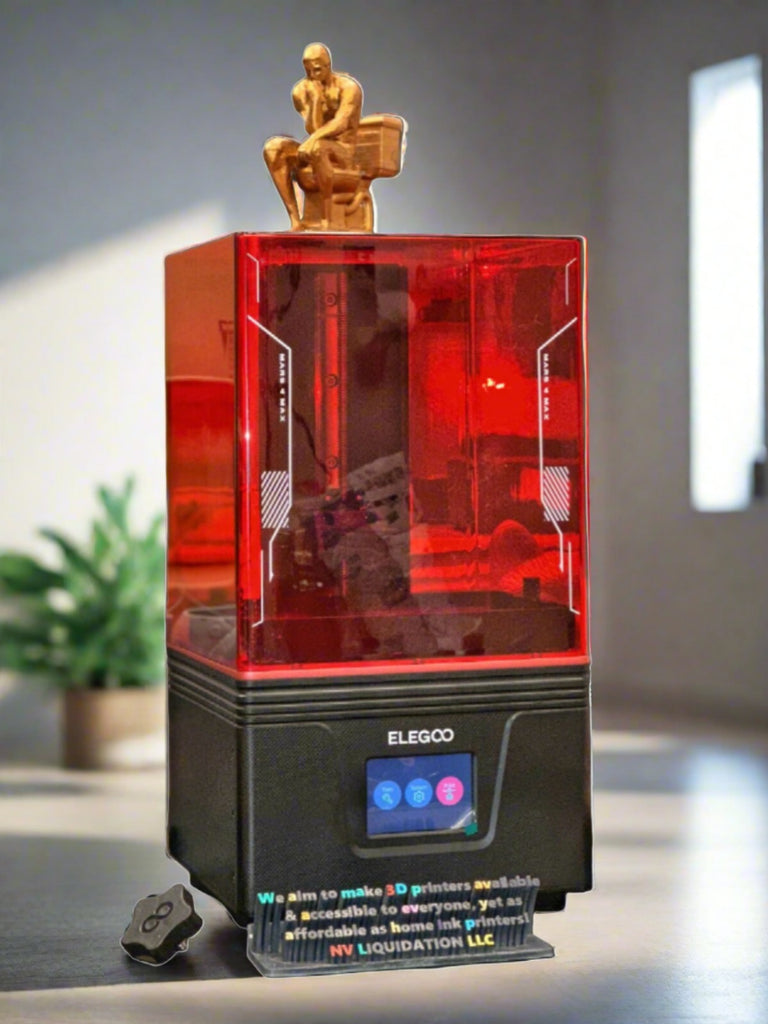 Elegoo Mars 4 Series Max, Ultra, DLP Resin 3D Printer 2K 6k 9k Resolution Beats AnyCubic Photon Series - NV LIQUIDATION LLC