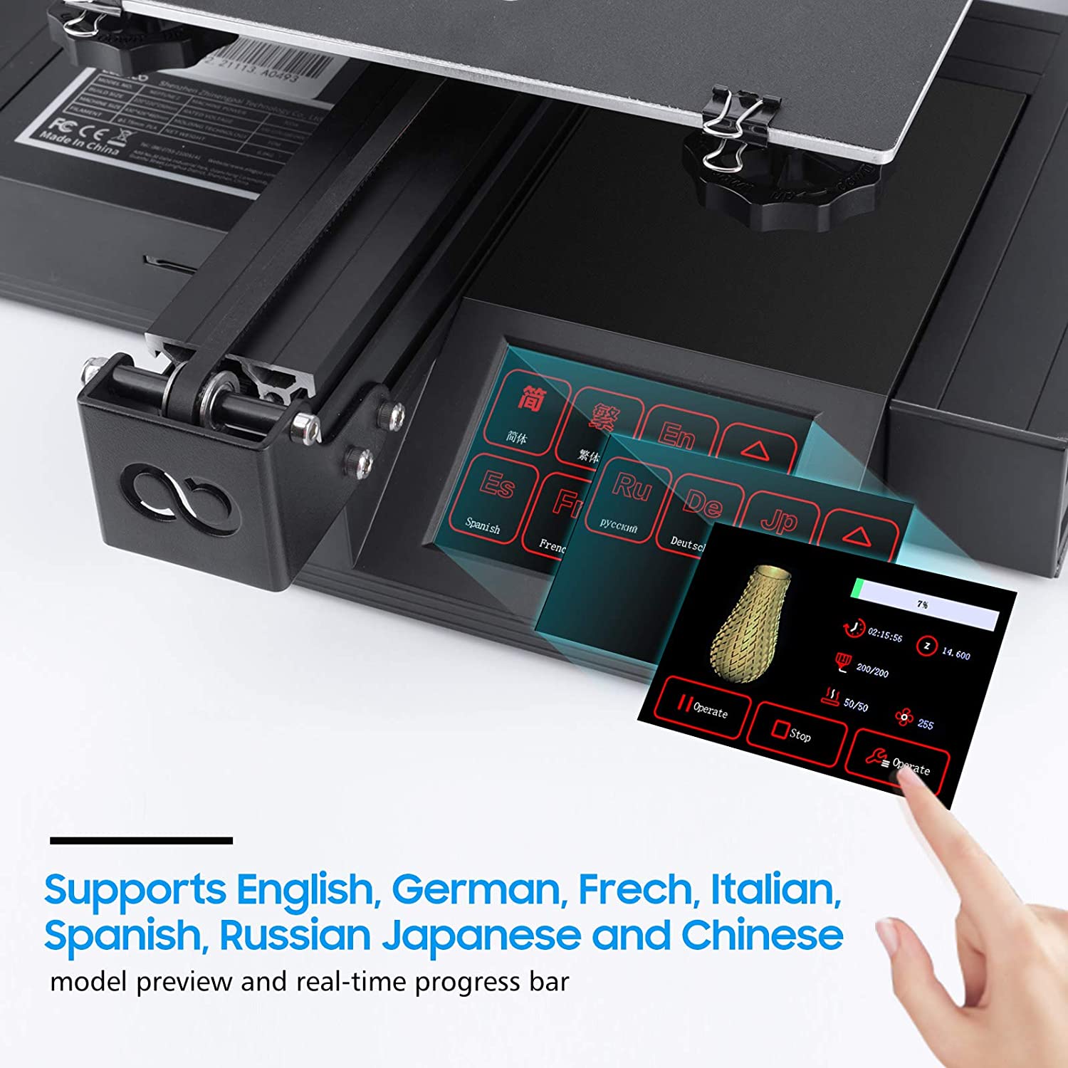 Elegoo Neptune 2 - Filament Detector, Touch screen, ARM 4-Core Beats Ender3 V2 - GreatDealsNV.com