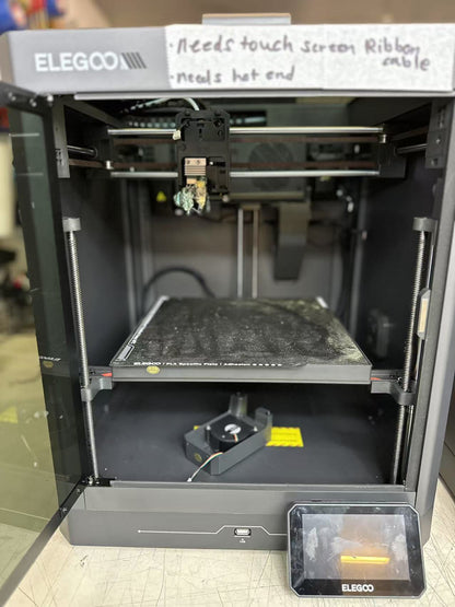 Lot of 2-Pack Fix-up Projects Elegoo Centauri (Carbon) Series FDM 3D printers