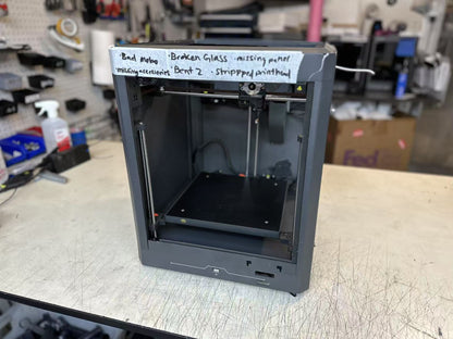 Lot of 2-Pack Fix-up Projects Elegoo Centauri (Carbon) Series FDM 3D printers