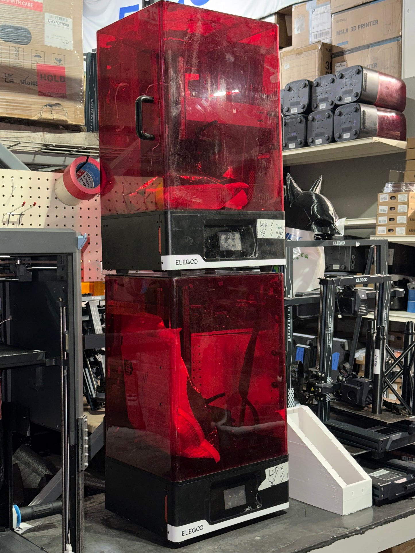 Lot of 2-Pack Fix-up Projects Elegoo SATURN 1, S, 8k, 2, 3 Ultra, Mars 1/2/3/4 PRO/DLP/Max 【Build 1 from 2】