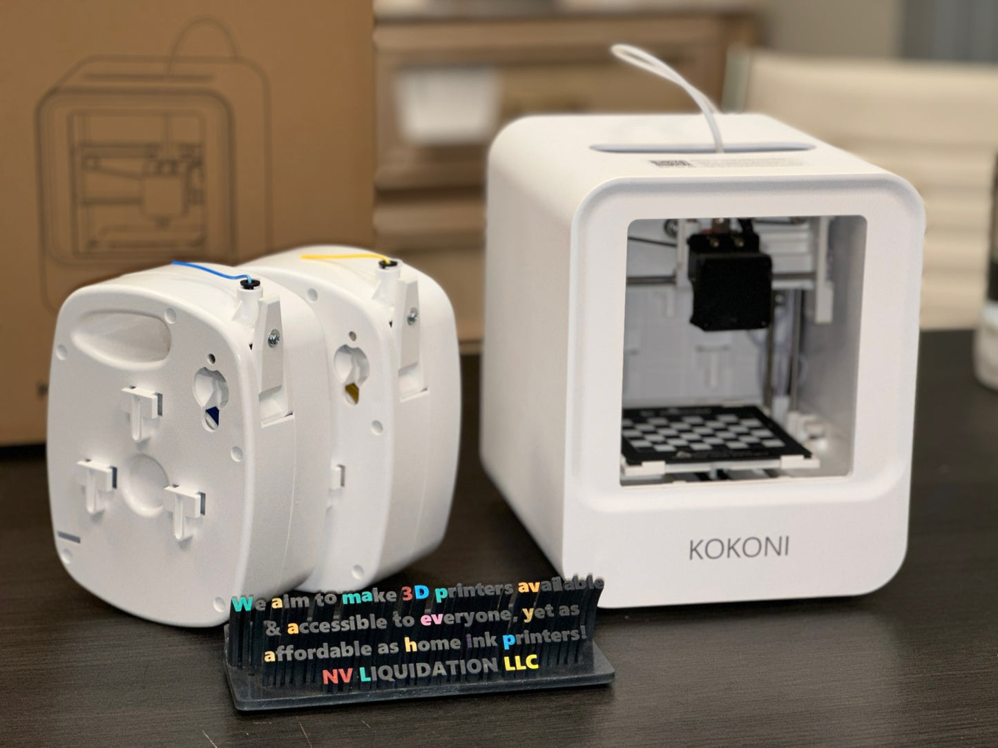 KOKONI Kids mini 3D Printer App-Controlled Auto Leveling [Retail Returned AS-IS]