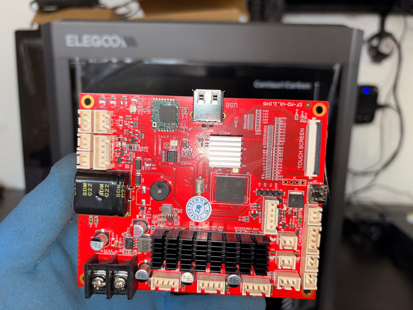 Replacement parts for ELEGOO Centauri Series 3D printers [Stripped Parts Hardware]