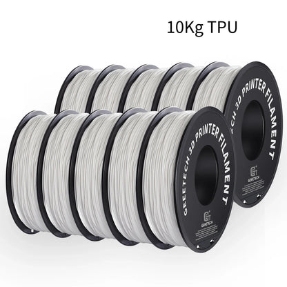 GEEETECH 10Kg TPU 1kg/2LBS Spool 1.75mm Vacuum Sealed 95A - NV LIQUIDATION LLC