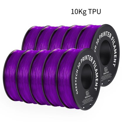 GEEETECH 10Kg TPU 1kg/2LBS Spool 1.75mm Vacuum Sealed 95A - NV LIQUIDATION LLC