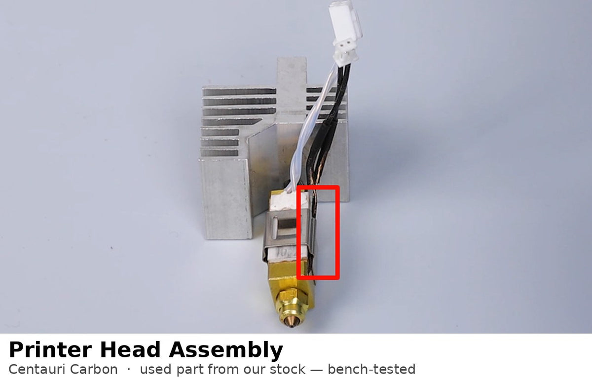 Printer Head Assembly — Centauri Carbon, used part from our stock, bench-tested