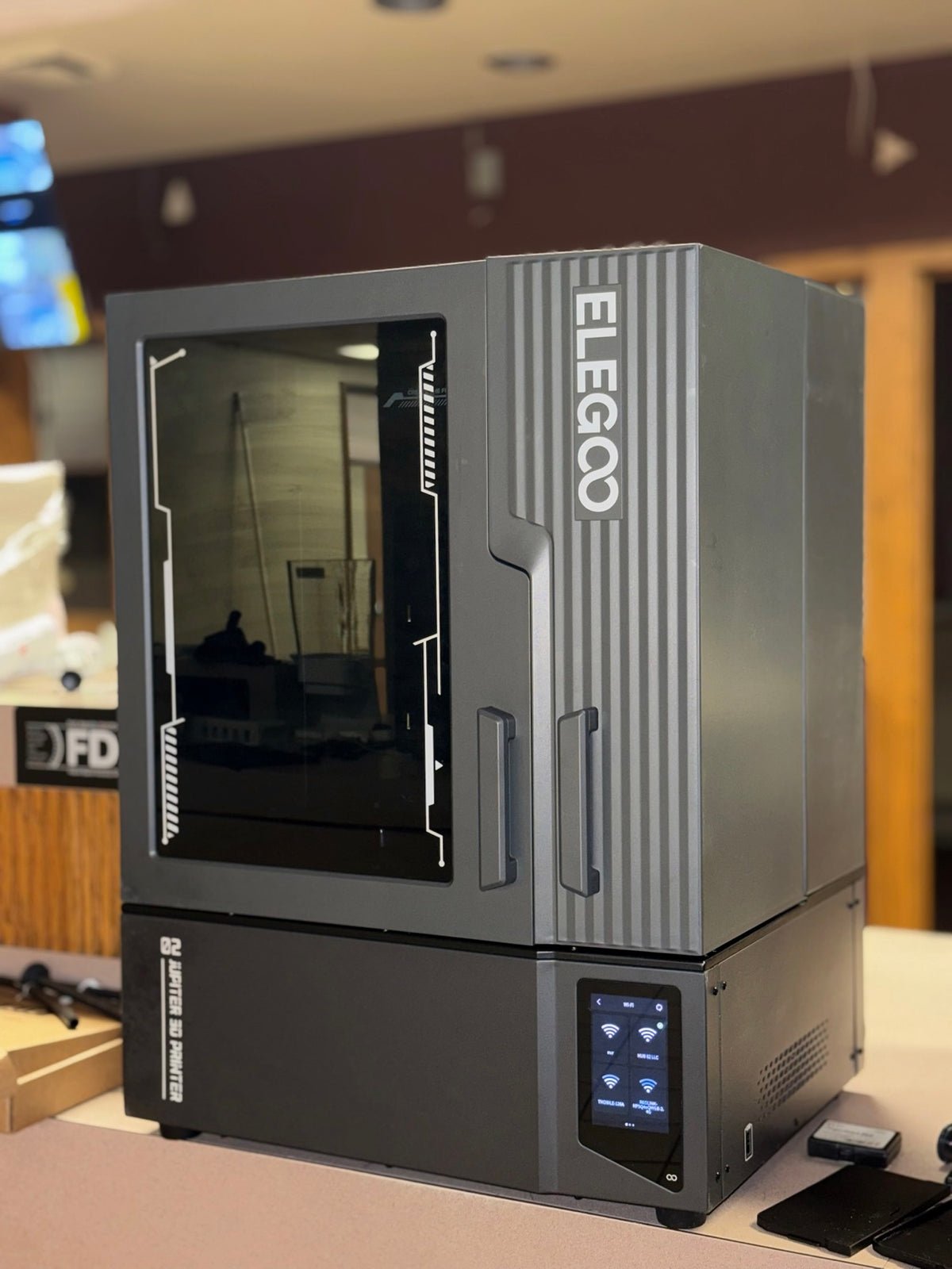 ELEGOO JUPITER SE 12.8" 6K MONO MSLA 3D PRINTER Auto Resin Feeding
