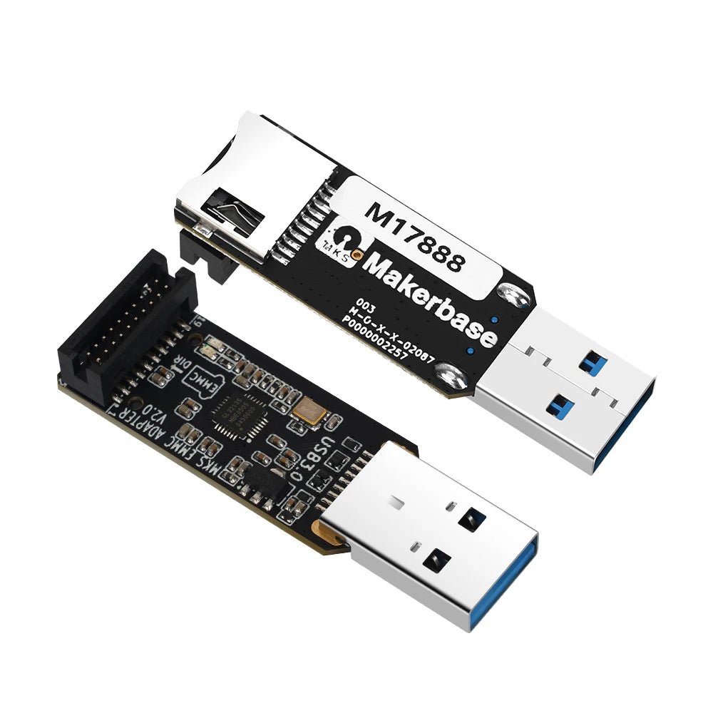 Makerbase MKS EMMC - ADAPTER USB Reader for frozen Mainboard of Neptune 4/Pro/Plus/Max 【Shipped from Overseas】 - NV LIQUIDATION LLC