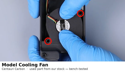 Model Cooling Fan — Centauri Carbon, used part from our stock, bench-tested