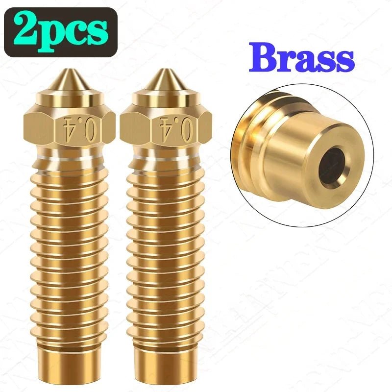 Nozzle For Elegoo Neptune 4 Plus Parts Hotend Nozzle For Elegoo Neptune 4 Max Nozzle Kit Upgrade Brass 0.2 0.4 0.6 0.8 【Shipped from Overseas】 - NV LIQUIDATION LLC