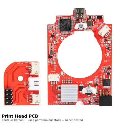 Print Head PCB — Centauri Carbon, used part from our stock, bench-tested