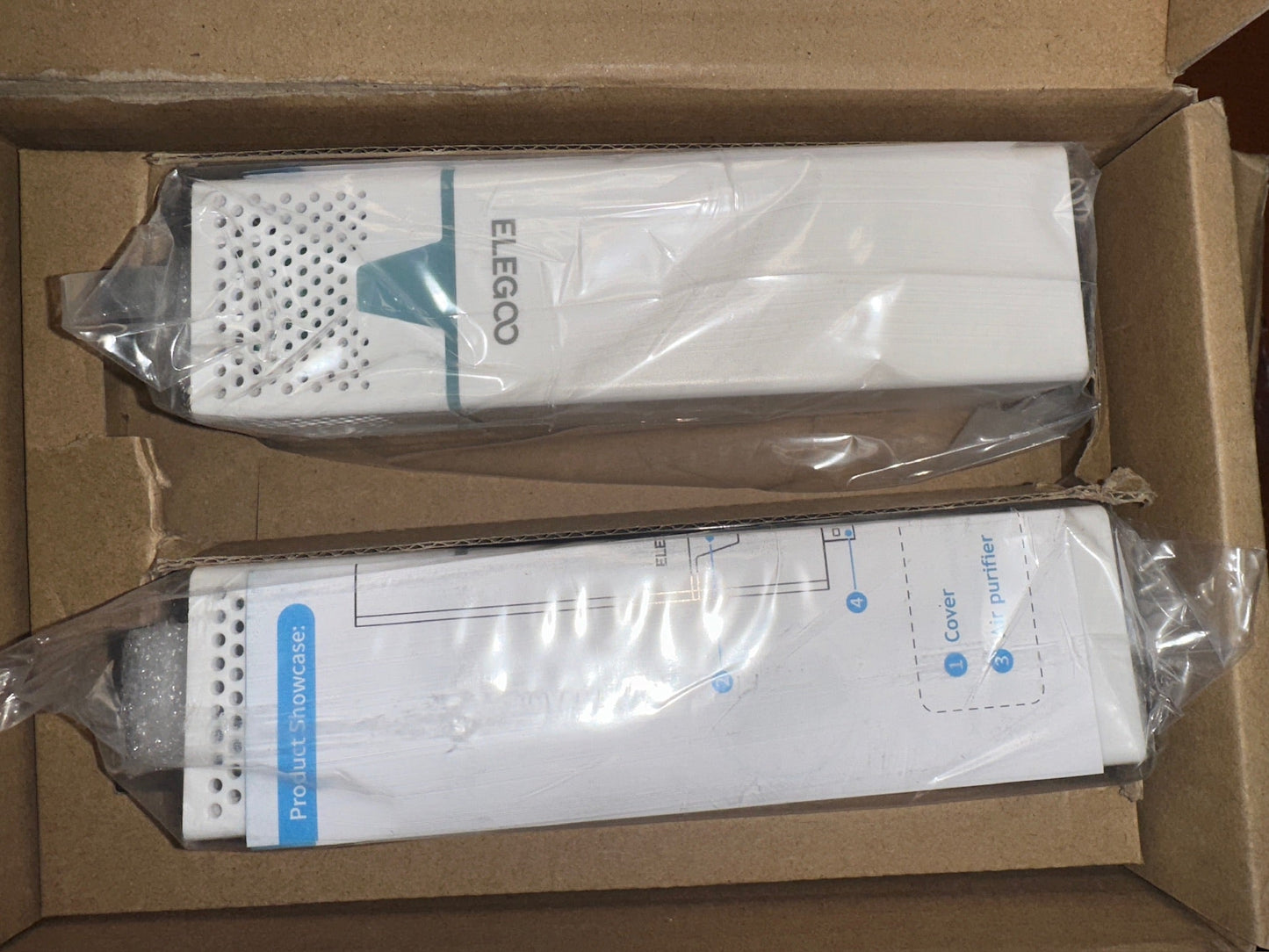 2-Pack USB-Rechargeable Air Filter for Elegoo AnycubIc Creality Resin 3D printers - NV LIQUIDATION LLC