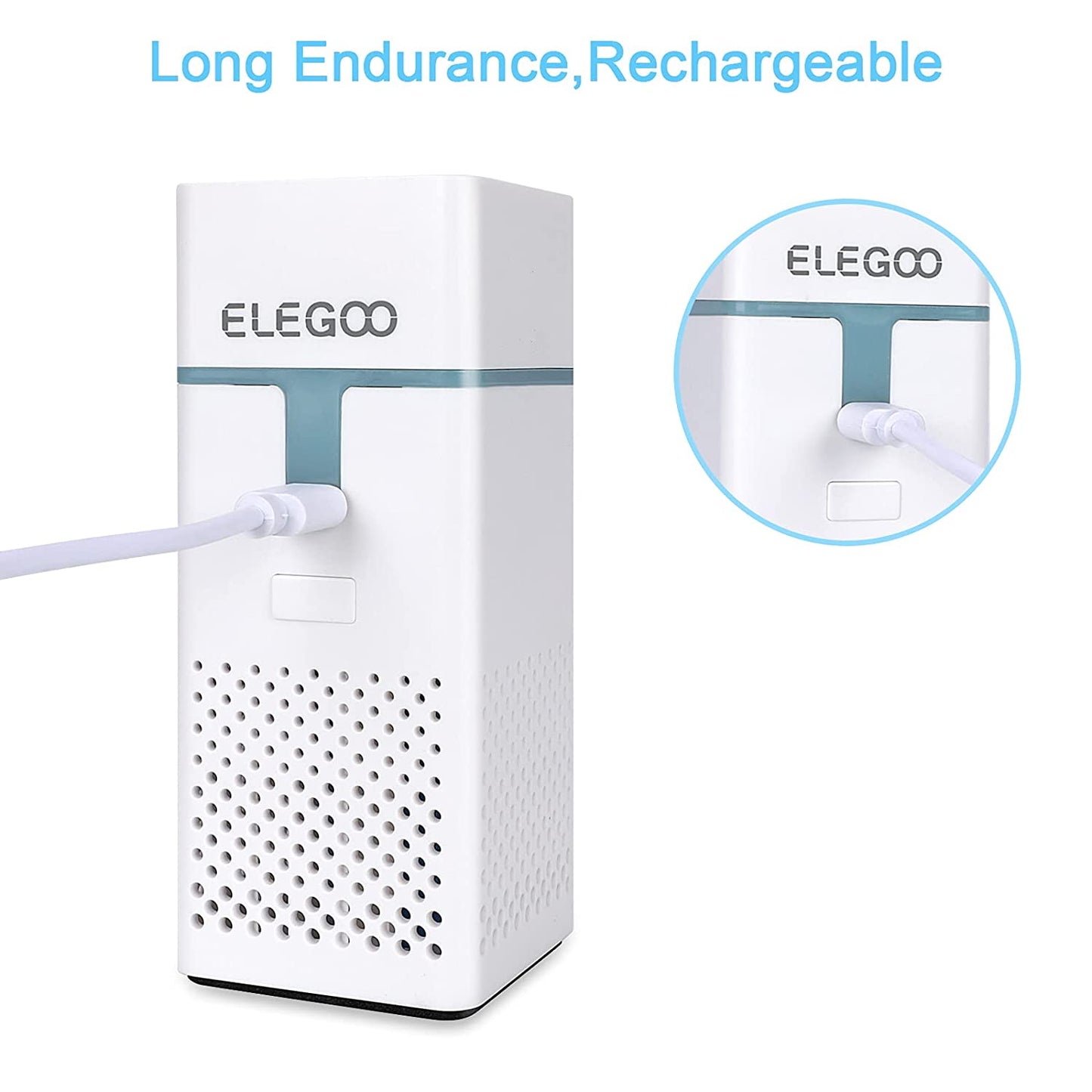 2-Pack USB-Rechargeable Air Filter for Elegoo AnycubIc Creality Resin 3D printers - GreatDealsNV.com