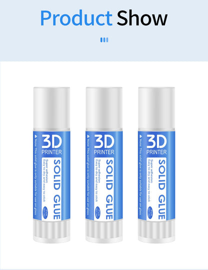 3D Printer Build Plate Adhesive Glue Sticks 【Bulk 1.26 OZ/ea】on Glass/PEI/Metal/Ruber/Sticker Hot Bed Platform - High-Heat Resistant Perfect Fist Layer Adhesion for PLA, TPU, PETG (3-Pack) - GreatDealsNV.com