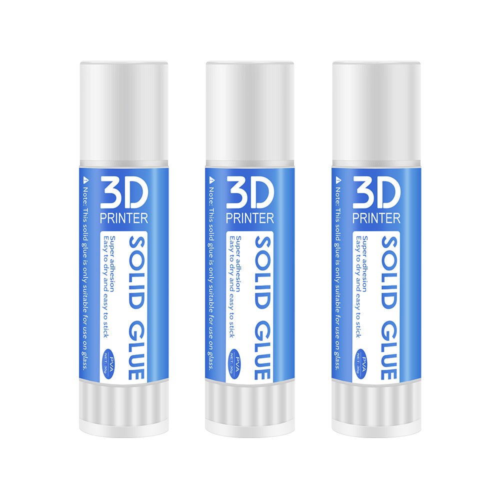 QUSENLON 3 Pieces 3D Printer Glue Sticks Adhesive for Hot Bed PLA Glass ABS  PETG CPE 