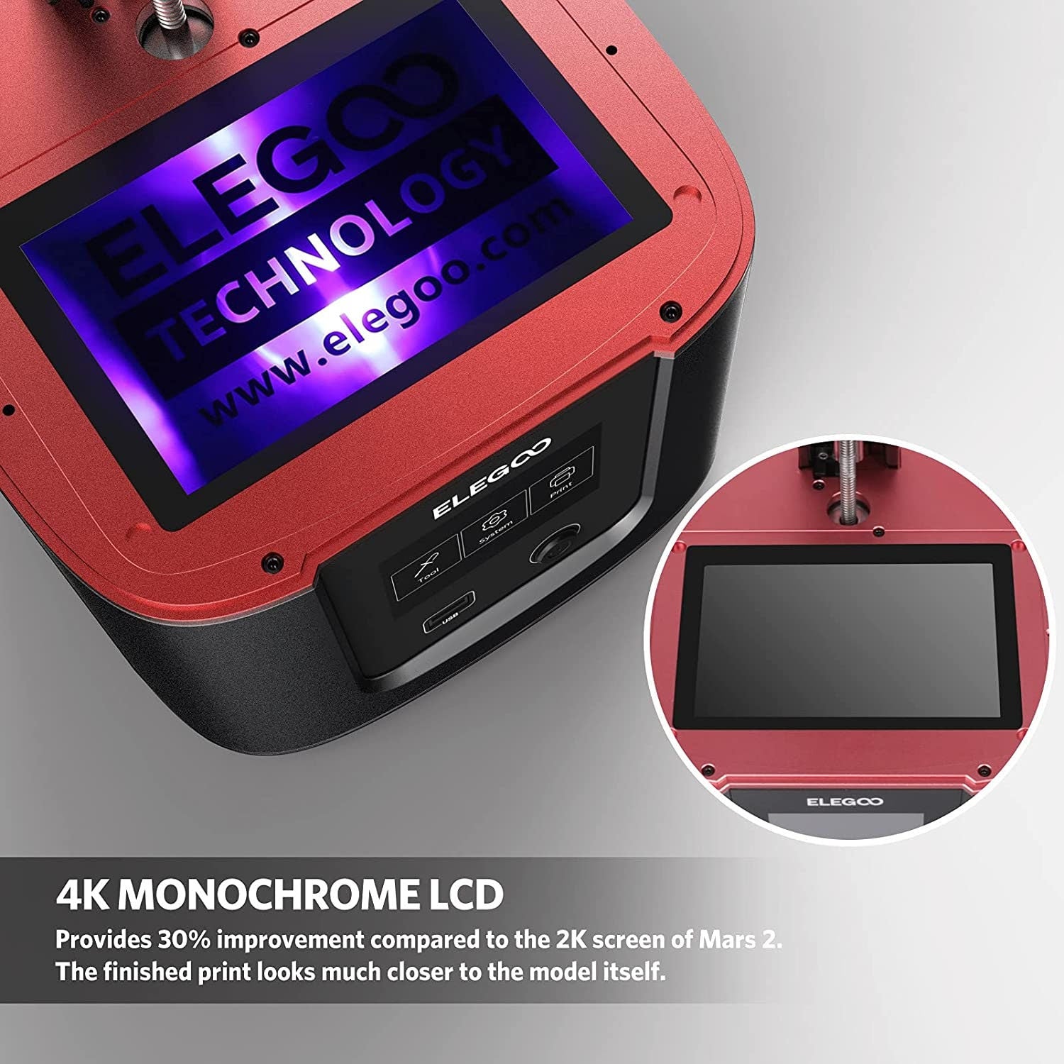 Elegoo Mars 3 (PRO) - Crystal Clear 4K MSLA 3D Printer PERFECT for Cra – NV  LIQUIDATION LLC
