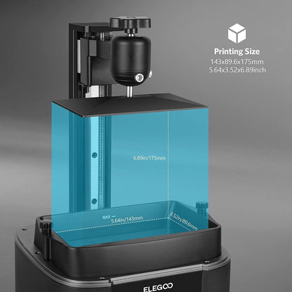 Elegoo Mar 3 - Crystal Clear 4K SLA 3D Printer PERFECT for Craft Work, Dentist milling [Pre-Owned] - GreatDealsNV.com