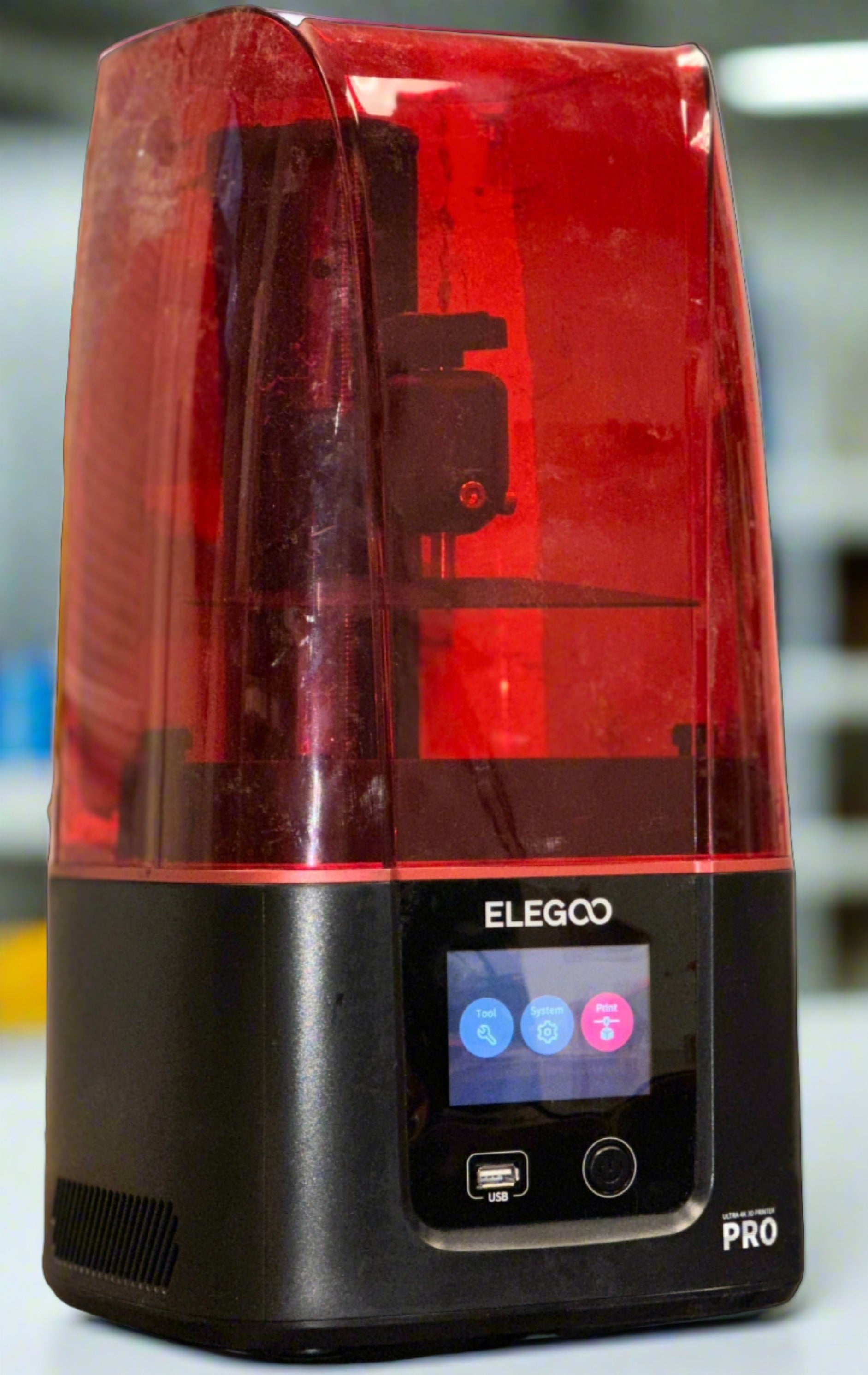 PRE-OWNED】Used ELEGOO Mars 3 Pro Resin 3D Printer SLA 6.6-Inch 4K LCD lot  US