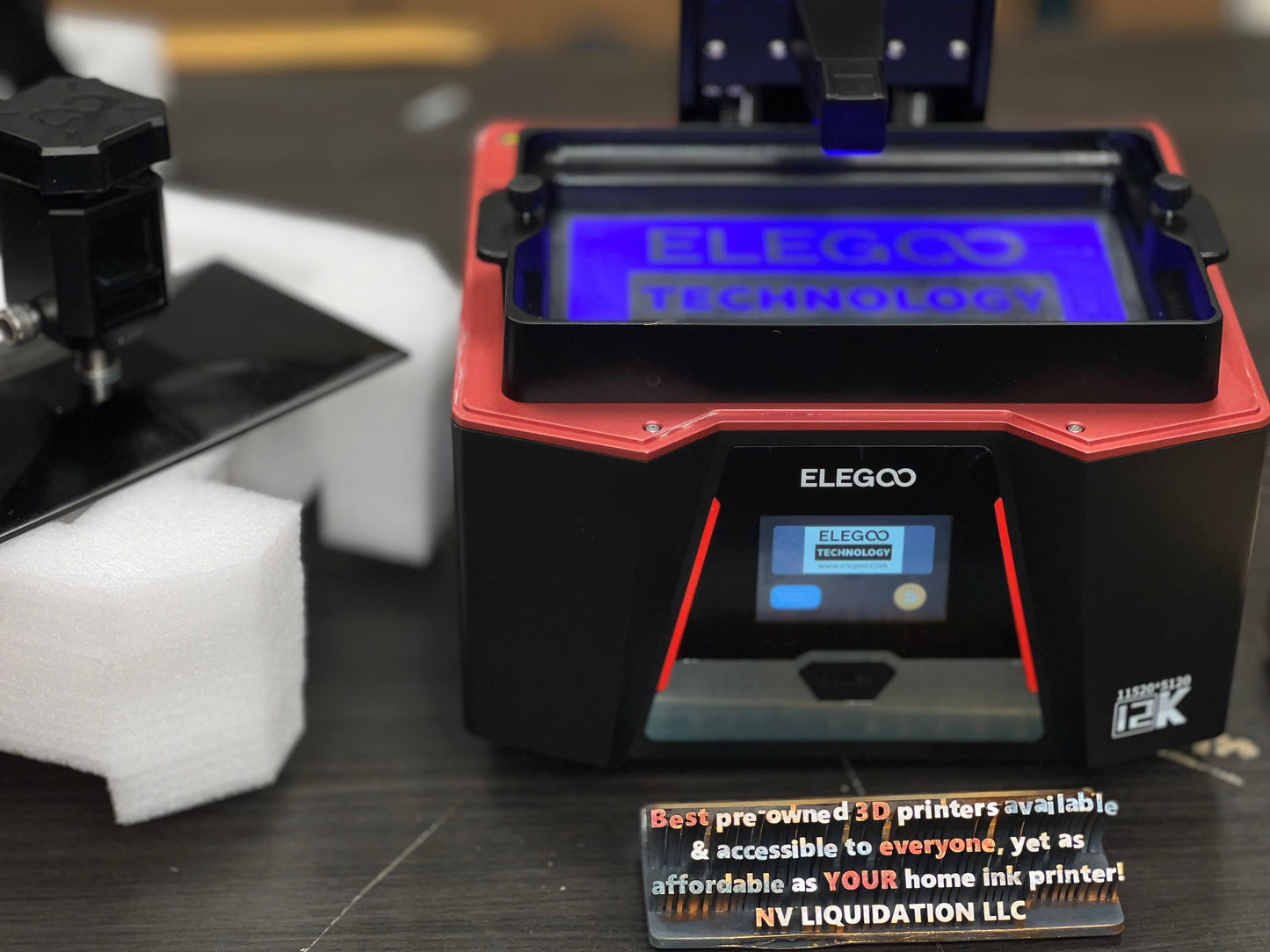 Elegoo Saturn 3 (ULTRA) 12K - Flagship Resolution Resin Printer Beats Anycubic Photon Mono M5 - NV LIQUIDATION LLC