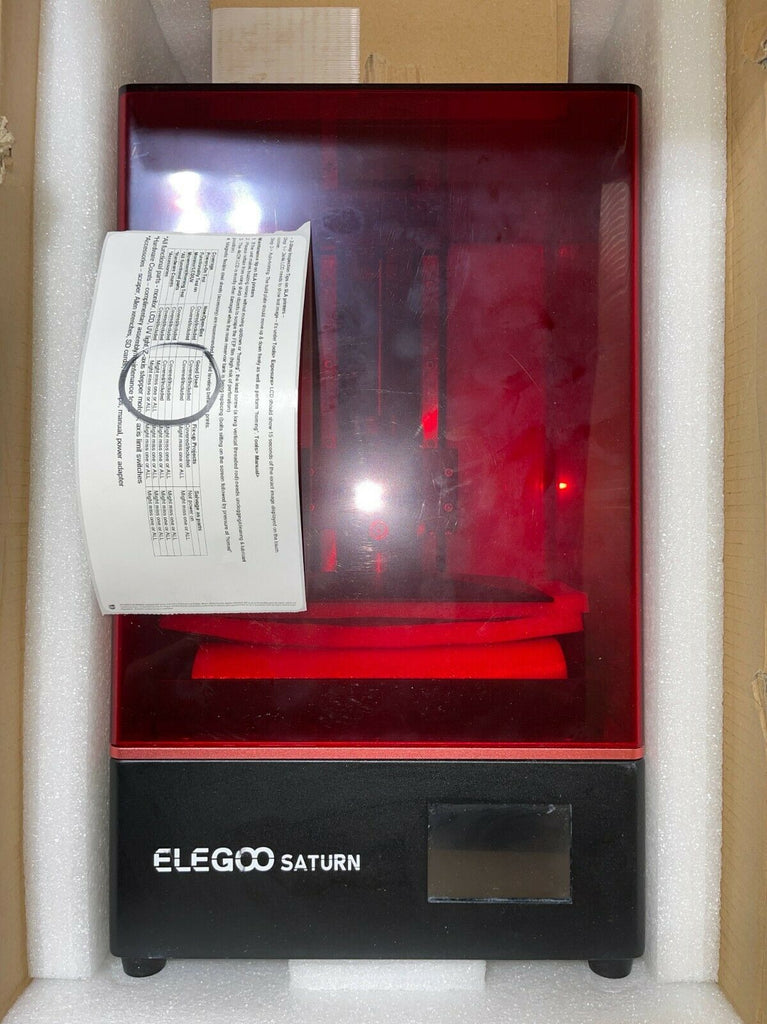 Elegoo Saturn - Flagship 4K Resolution Resin Printer Chitu Boards Beats MONO X [Pre-Owned] - GreatDealsNV.com
