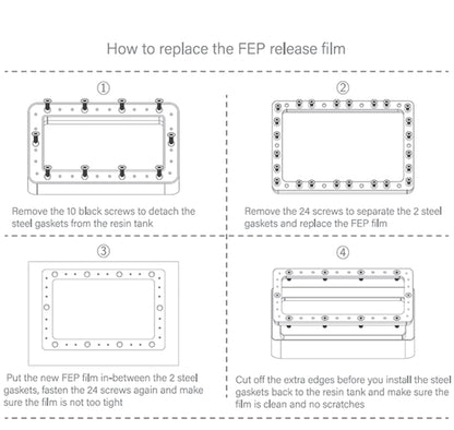 Replacement Resin Vat Tanks for Elegoo Mars 1/2/3 PRO Saturn S SLA 3D Printers - GreatDealsNV.com