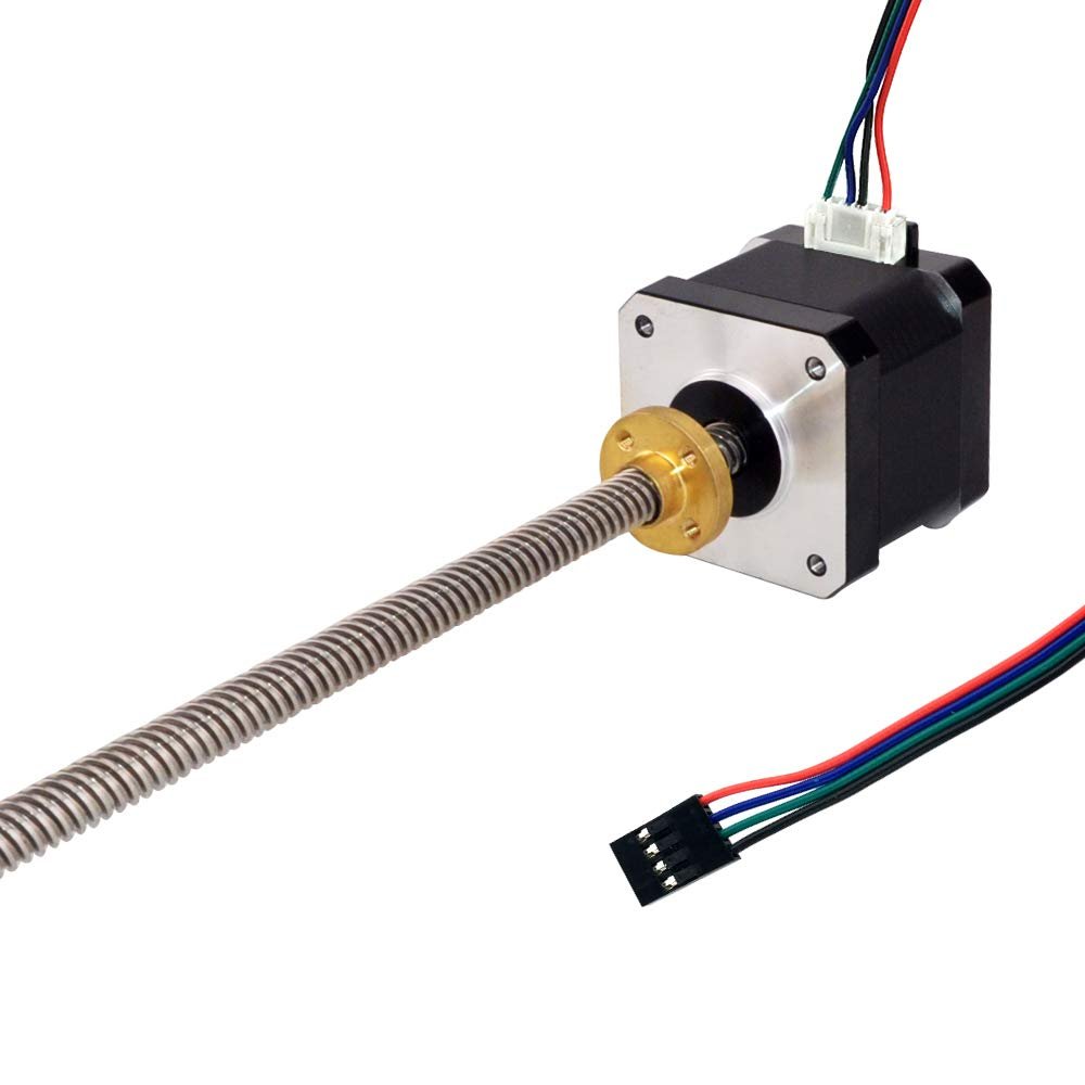 Replacement Z axis Stepper Motor & Lead Screw Assembly for Elegoo Mars 1/2/3 PRO Saturn MSLA 3D Printers - GreatDealsNV.com