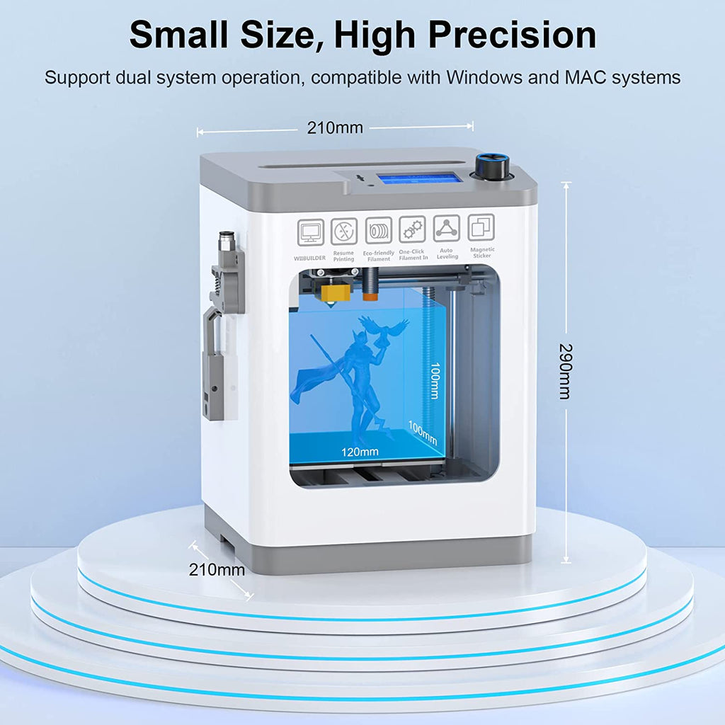 TINA 2 Auto Leveling 3D Printer Plug-in N' Play 100% First-Timer Friendly - GreatDealsNV.com